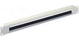 Rittal DK 7140.535 / Průchozí panel s kartáčem / 19" / 1U / RAL 7035 (7140535)