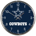 Hodiny Dallas Cowboys NFL Chrome Team Design