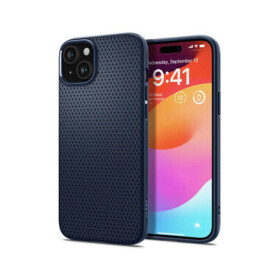 Pouzdro Spigen Liquid Air iPhone 15 navy modré