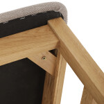 Jídelní židle, přírodní, masiv, C-2100 CRM2