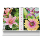 Stolní kalendář Květiny 2026