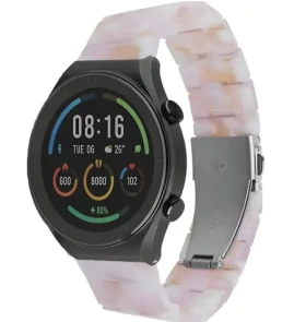 FIXED Resin Strap Candy Pink / Řemínek / pro smartwatch / šířka 22 mm / pryskyřice / nastavitelná délka (FIXREST-22MM-CP)