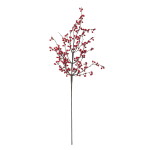Bloomingville Umělá květina Ilex Red 92 cm, červená barva, bílá barva