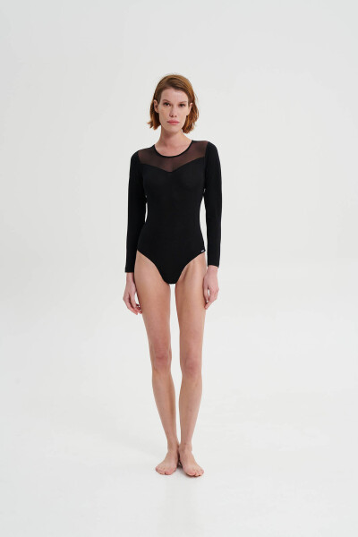 Vamp - Body s dlouhými rukávy 19824 - Vamp black xl
