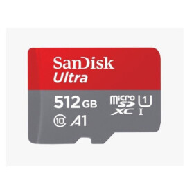 SanDisk MicroSDXC karta 512GB Ultra (150 MB/s, A1 Class 10 UHS-I) + adaptér EDF_493433