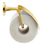 DURAVIT - Starck T Držák toaletního papíru s krytem, zlatá 0099403400
