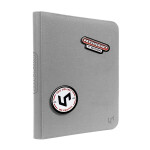 Album na karty UltraPro Patchcraft Zippered 9-Pocket PRO-Binder - Gray
