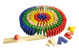 2Kids Toys Domino barevné 400 dílků