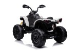 Mamido Dětská elektrická čtyřkolka Can-Am Renegade 180W 4x4 bílá