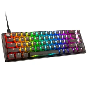 Ducky One 3 Aura Kailh Jellyfish Y černá / herní klávesnice / podsvícená / mechanická / drátová USB-C / US (DKON2167ST-FUSPDABAAAK1)