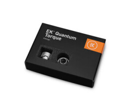 EKWB EK-Quantum Torque 6-Pack HDC 12 - Satin Titanium / G1|4" na 12mm OD / saténová / 6ks (3831109824566)