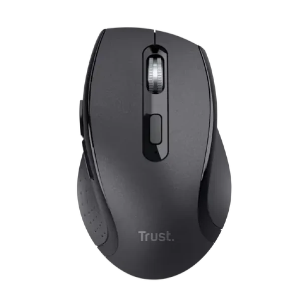Trust Sura černá / Bezdrátová myš / pro praváky / 6 tlačítek / 1200 DPI / 2,4 GHz (25479)