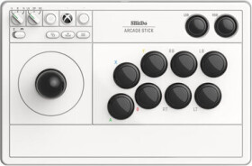 8BitDo Arcade Stick bílá / bezdrátový ovladač / pro Xbox Series X|S Xbox One Windows (RET00364)