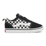 Tenisky Vans WARD SLIP-ON VN0A3QU1PVJ1 Materiál/-Syntetický,Přírodní kůže (useň) - Semiš,Látka/-Látka