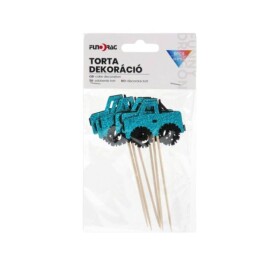 Dortisimo Zápich do dortu Jeep (6 ks)