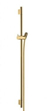 HANSGROHE - Unica'S Sprchová tyč 90 cm se sprchovou hadicí, leštěný vzhled zlata 28631990