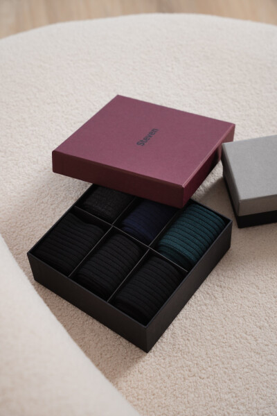 Ponožky Steven art.175/5 Boxy pánské A'6 41-46 mix barev 5 41-43