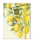 Týdenní diář 2027 Baloušek Prokop Lamino B6 Citron