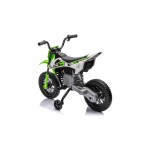 Mamido Dětská elektrická motorka Cross Pantone 361C zelená