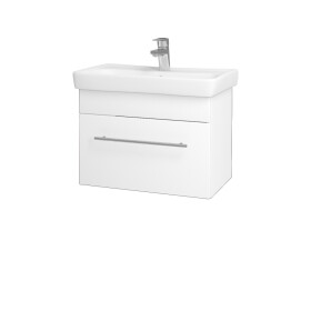 Dřevojas - Koupelnová skříňka SOLO SZZ 60 - M01 Bílá mat / Úchytka T02 / M01 Bílá mat 205683B