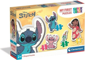 Moje první puzzle Stitch 4v1 (3,6,9,12 dílků)