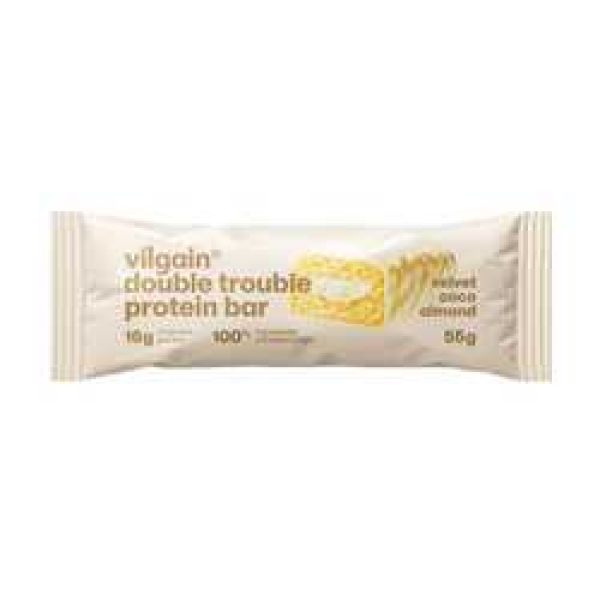 Vilgain Double Trouble Protein Bar Kokosovo-mandlový krém 55 g