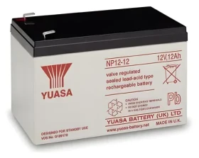 Yuasa NP 12-12 olověný akumulátor 12V 12Ah / Akumulátor / VRLA / bezúdržbový (700-02-111)