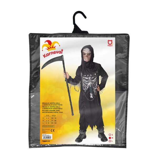 Dětský kostým smrtka, vel. M