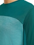 ICEBREAKER Wmns Mer 125 Cool-Lite Sphere LS Tee CB, Tidaltalhthr/Tidalteal/Cb (vzorek) velikost: S
