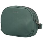 Trendy koženková crossbody kabelka Jennifer, modrozelená