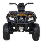 Mamido Dětská elektrická čtyřkolka XT-Speed 4x80W 24V žlutá