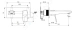 IDEAL STANDARD - CeraPlan Umyvadlová baterie pod omítku, chrom BD244AA