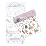 Moulin Roty Moulin Roty, 711353, omalovánky s propisovacími obrázky, Opera