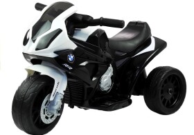 Mamido Dětská elektrická motorka BMW S1000RR tříkolka černá