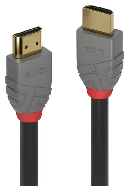Lindy Anthra Line černá / HDMI kabel / 5 m / High Speed / HDMI 2.0 / Ethernet (36965)