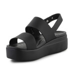 Sandály Crocs Brooklyn Low Wedge W 206453-060 EU 42/43