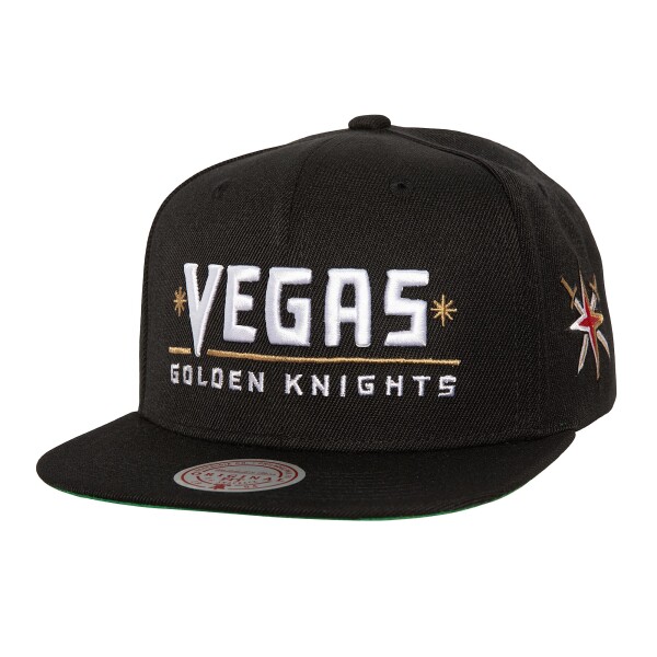 Mitchell & Ness Pánská Kšiltovka Vegas Golden Knights NHL Triple Play Snapback Knights