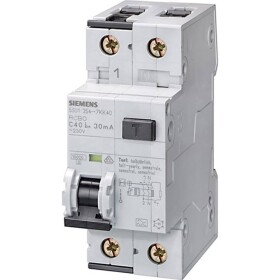 Siemens 5SU13546KK06 proudový chránič/elektrický jistič 2pólový 6 A 0.03 A 230 V