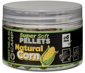 Sensas Super Soft Natural Corn / Pelety / kukuřice / 60 g / 6 mm (18882)