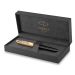 Parker 51 Deluxe Black GT 18K - plnící pero, hrot F