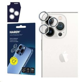 3mk HARDY Lens Protection Pro skla na fotoaparát pro Apple iPhone 13 Pro/13 Pro Max Silver (5903108573535)