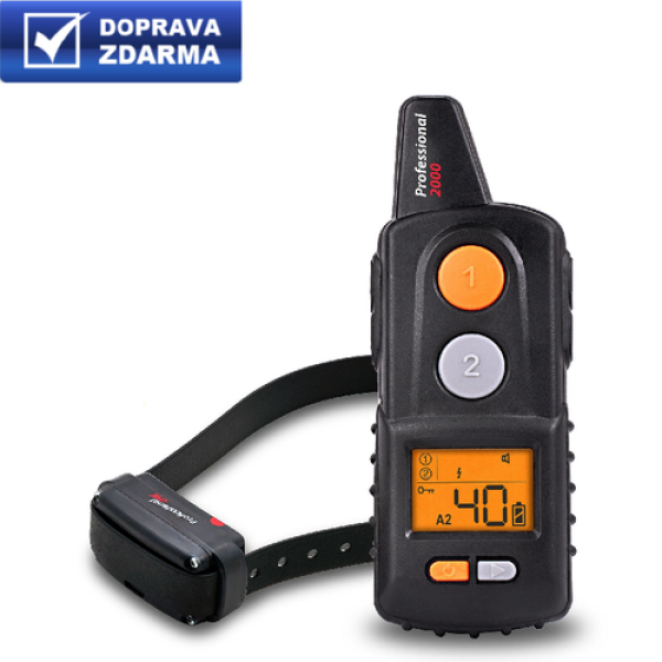 Elektronický výcvikový obojek d‑control professional 2000 ONE