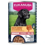 Eukanuba Life Care Senior krůtí s mrkví 400 g / Konzerva pro psy / pro seniory všech plemen / bez obilovin (1724-6257)