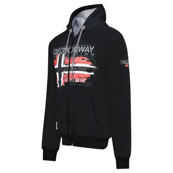 Geographical Norway Sweatshirt Grusty DB 100 M WZ3083H/GN-Black pánské 2XL