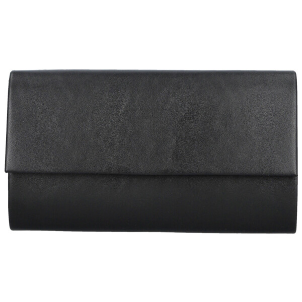 Módní dámské koženkové psaníčko Regis, černé