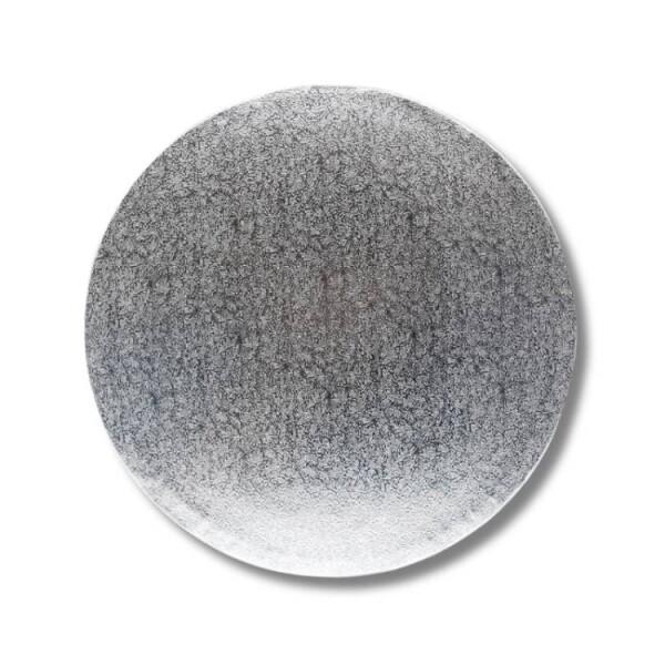 Podložka pod dort PEVNÁ Cake Star stříbrná vzor Grape kruh 40 cm 16" (1 ks)