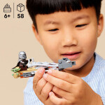 LEGO LEGO® Star Wars™ 75436 Mandalorian a Grogu a spídrová motorka