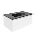 Koupelnová skříňka s umyvadlem SAT B-WAY 79x30x45 cm bílá lesk BWAY80WU4B BWAY80WU4B