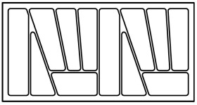 Poli příborník do zásuvky 900 Verso barva: bílá