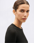 Tričko Thinking MU Black Brisa Cachemire Top BLACK